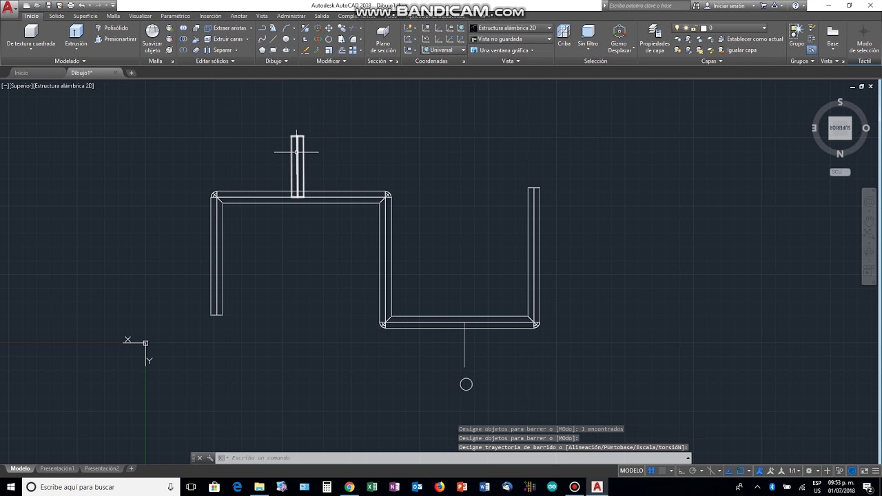 TUBERIA Curso Basico Autocad 2018