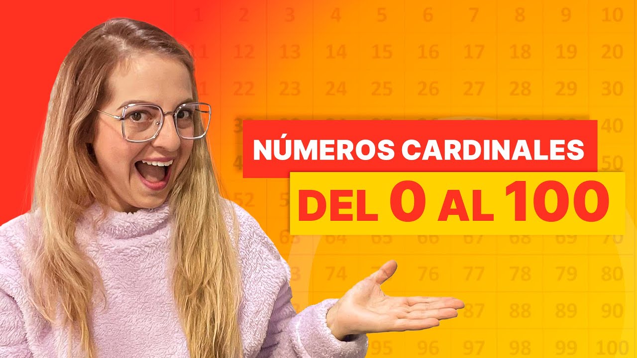 NÚMEROS EM ESPANHOL (CARDINAIS DO 0 AO 100)