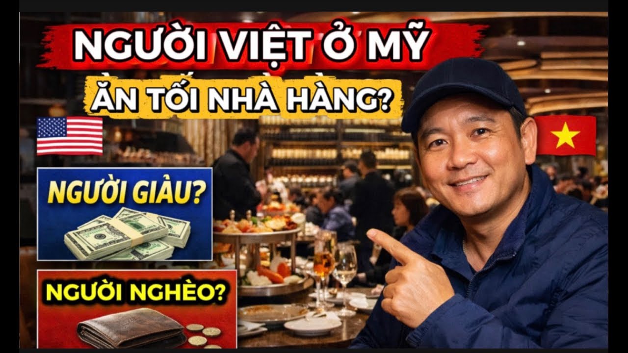Sự Thật Bữa Tối Ở Mỹ | Người Nghèo – Người Giàu Ai Đi Ăn Nhà Hàng?