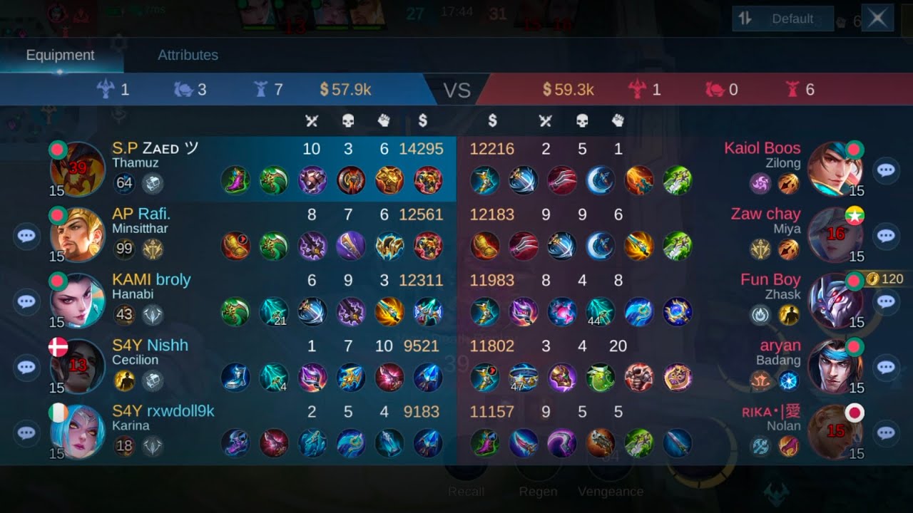 ⭐ 9v1 LOSSSSSS • U know what? I lost this match • Mar 4, 2026 • MLBB