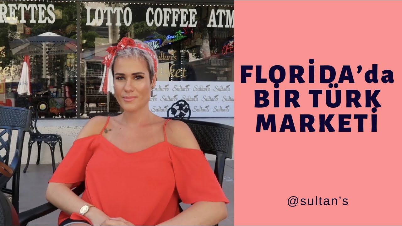 AMERİKA`DA, FLORİDA-BOCA RATON`DA BİR TÜRK MARKETİ