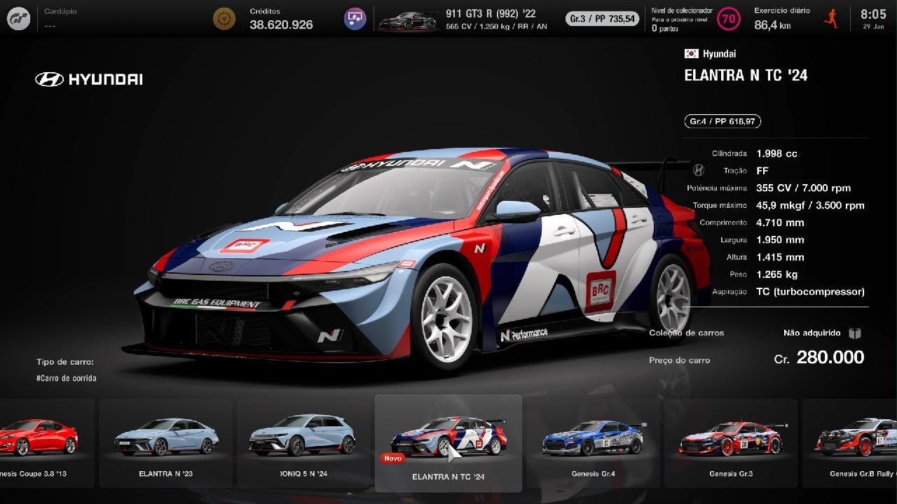 Gran Turismo 7 Hyundai Atualização 🚓