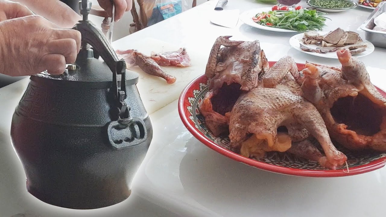 ДАПАНДЖИ в афганском казане из домашней курицы