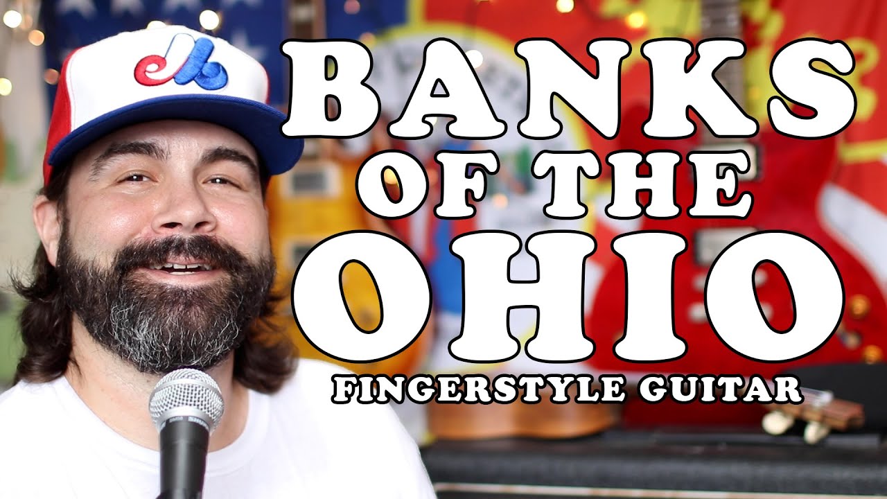 Banks of the Ohio - Easy Beginner Fingerstyle Guitar Tutorial