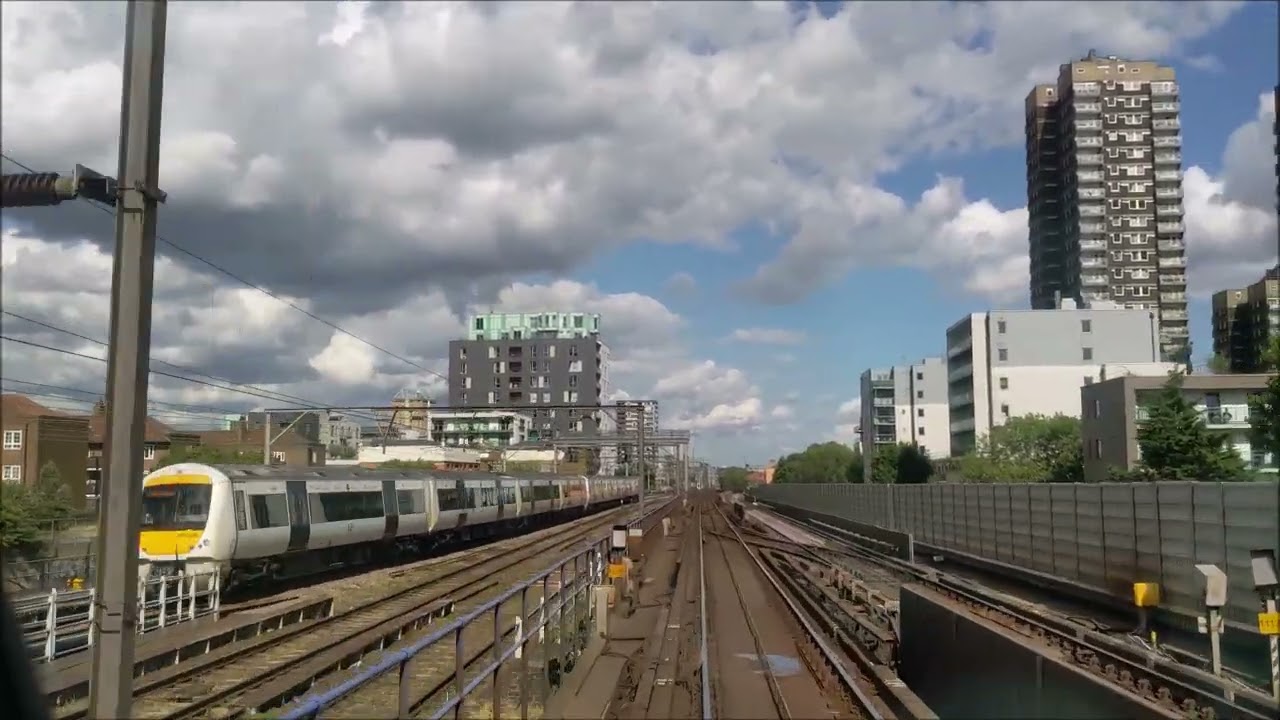 DLR Front Seat BANK to LIMEHOUSE Driverless since 1987