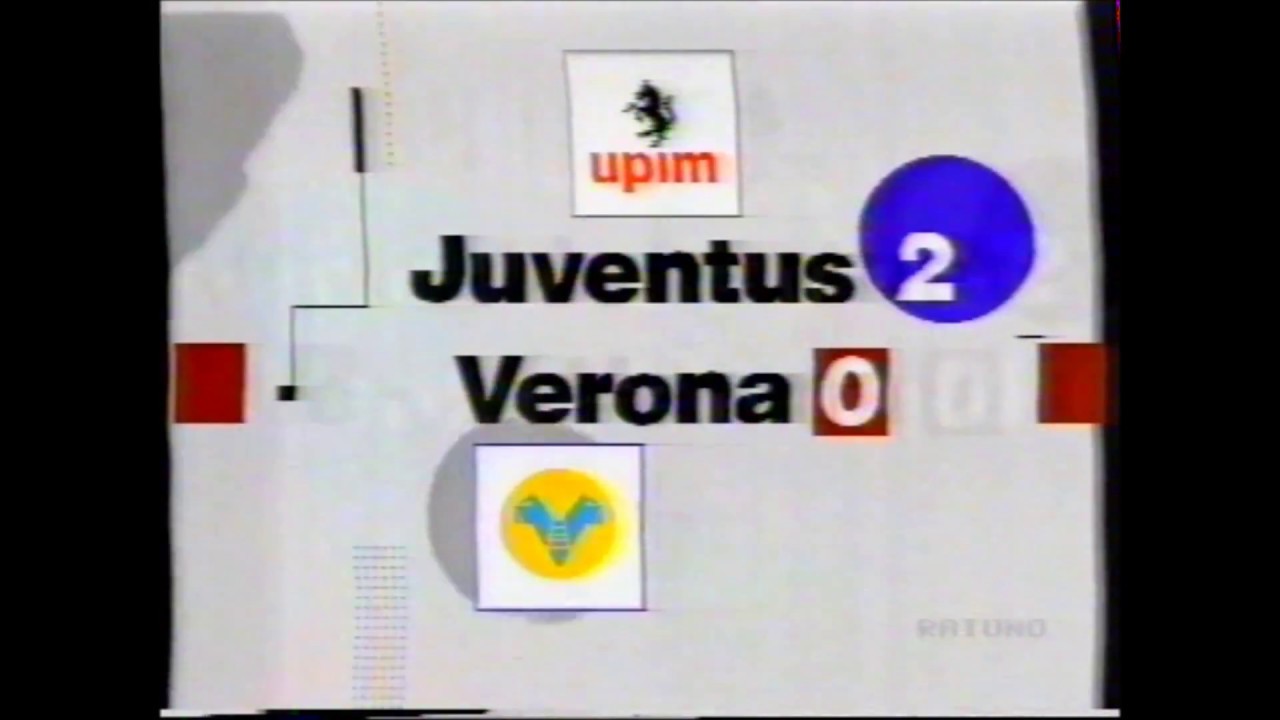 Juventus - Verona 2-0 (17.01.1992) 17a Andata Serie A.