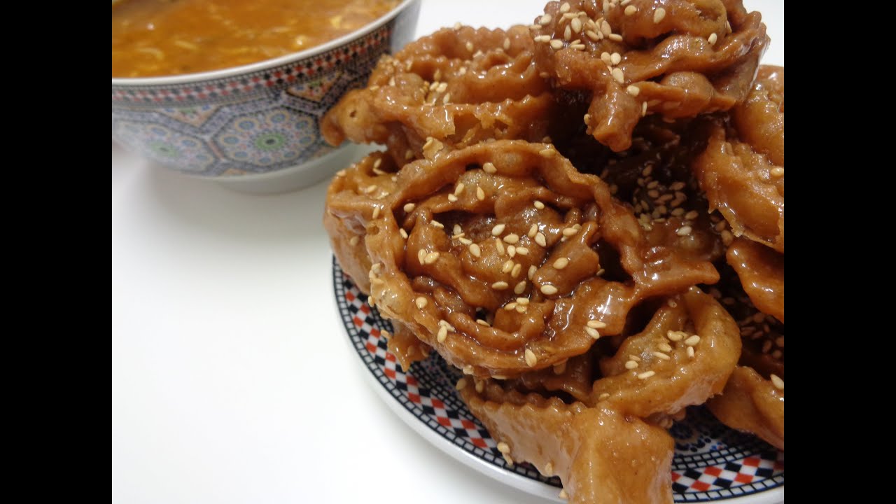Recetas de Ramadan: Chebakia a la marroqui, الشباكية المغربية