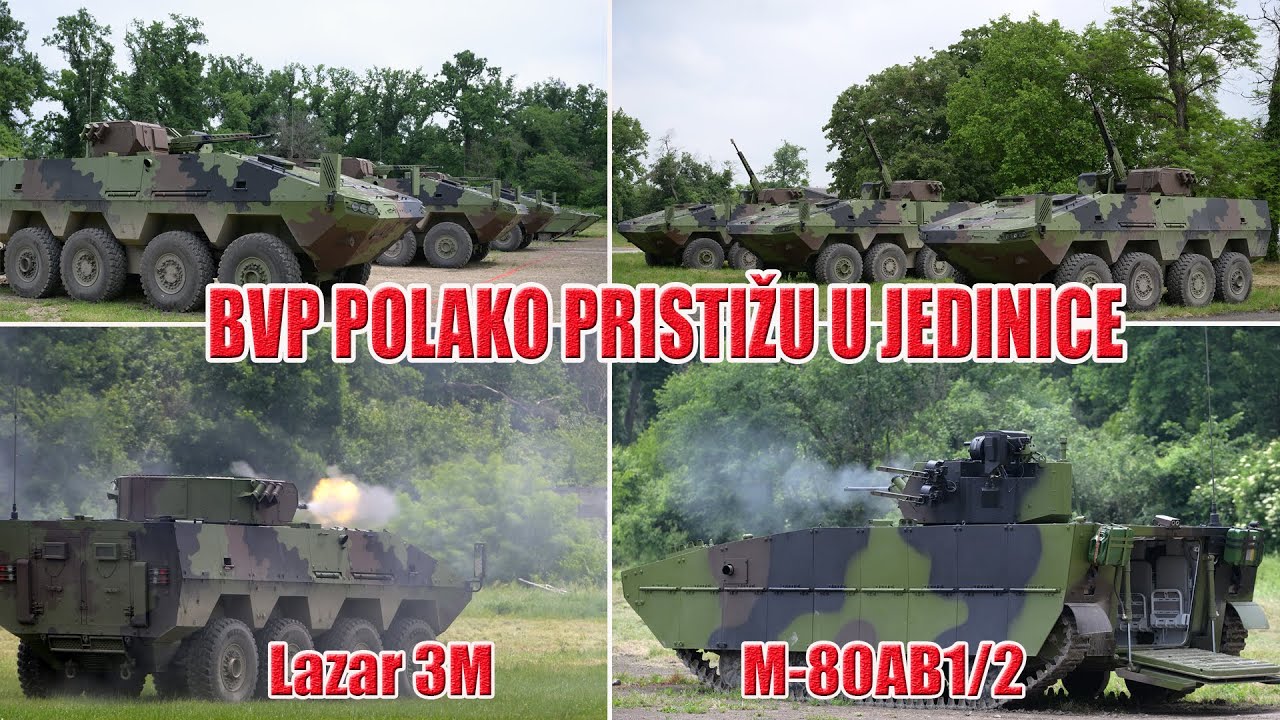 PRISTIŽU BVP U VOJSKU SRBIJE
