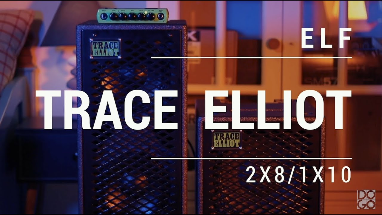 Trace Elliot ELF Bass head and 2*8／1*10 Cabinet Review By Dogohouse