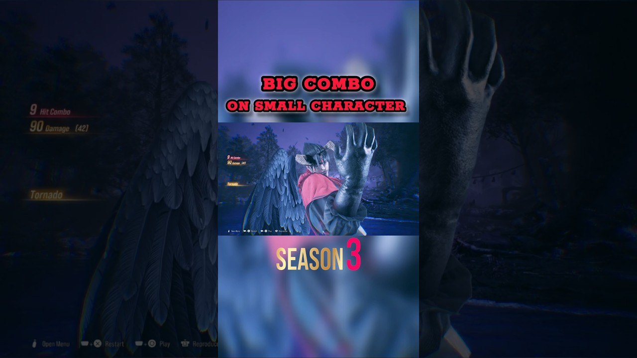 T8 Devil Jin Big Combo on Small size opponent