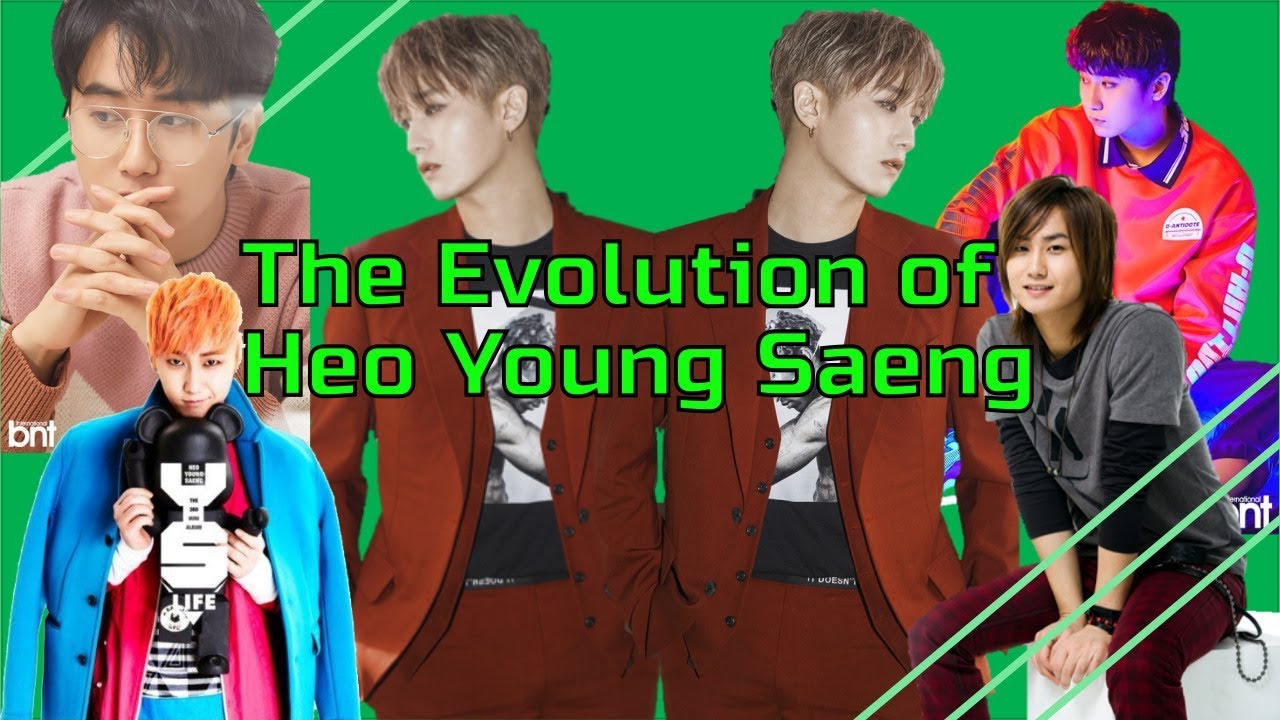 The Evolution of Heo Young Saeng (2005 - 2019)