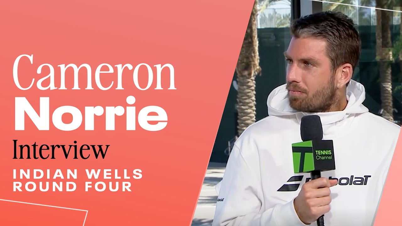 Cameron Norrie Shares the Story of His Safari Proposal 💍 | Indian Wells 2026