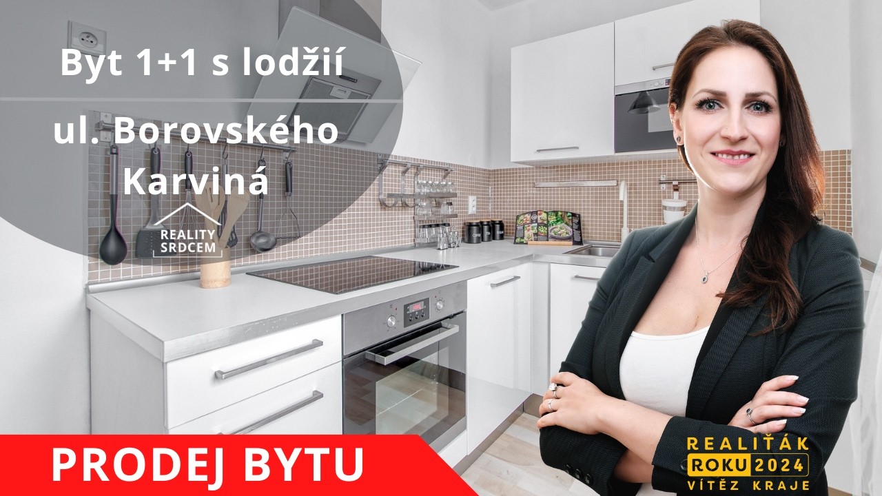 Byt 1+1 s lodžií, ul. Borovského, Karviná