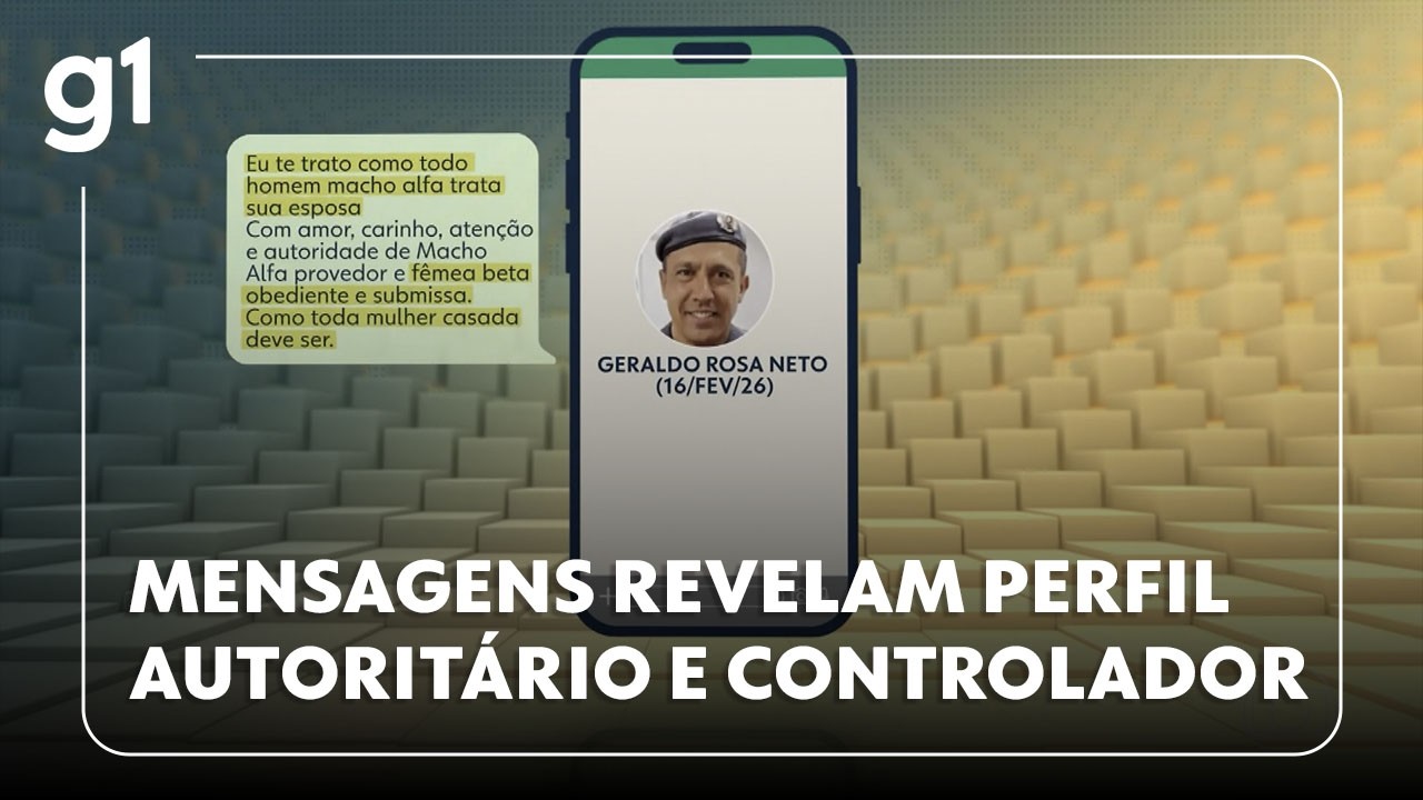 Jornal Hoje: Laudos periciais e mensagens que PM mandava para esposa fundamentaram pedido de prisão