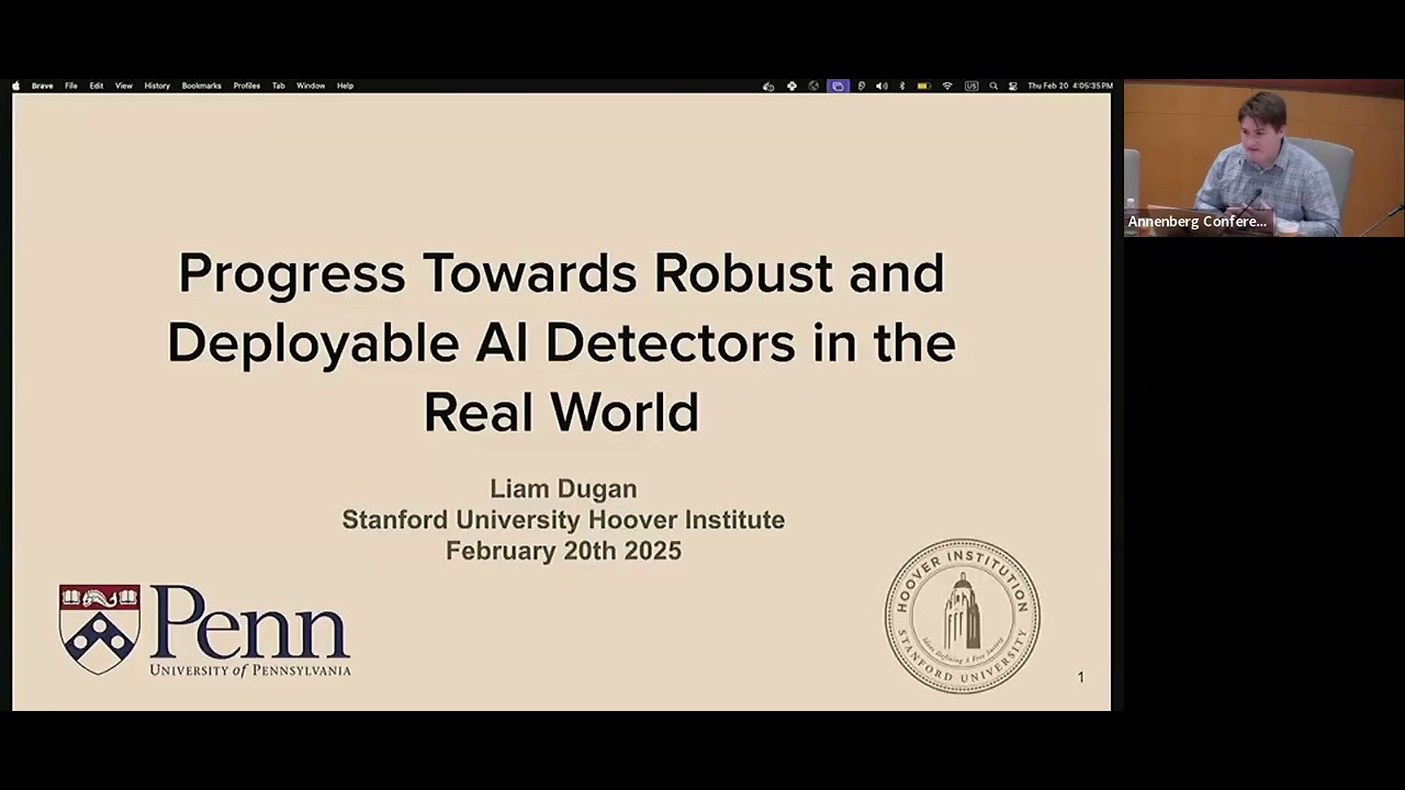 Progress Towards Robust and Deployable AI Detectors in the Real World -- Live Talk @ Stanford