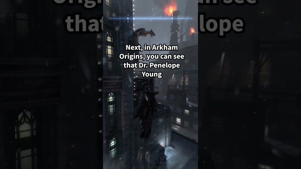 Удивительные детали Batman Arkham