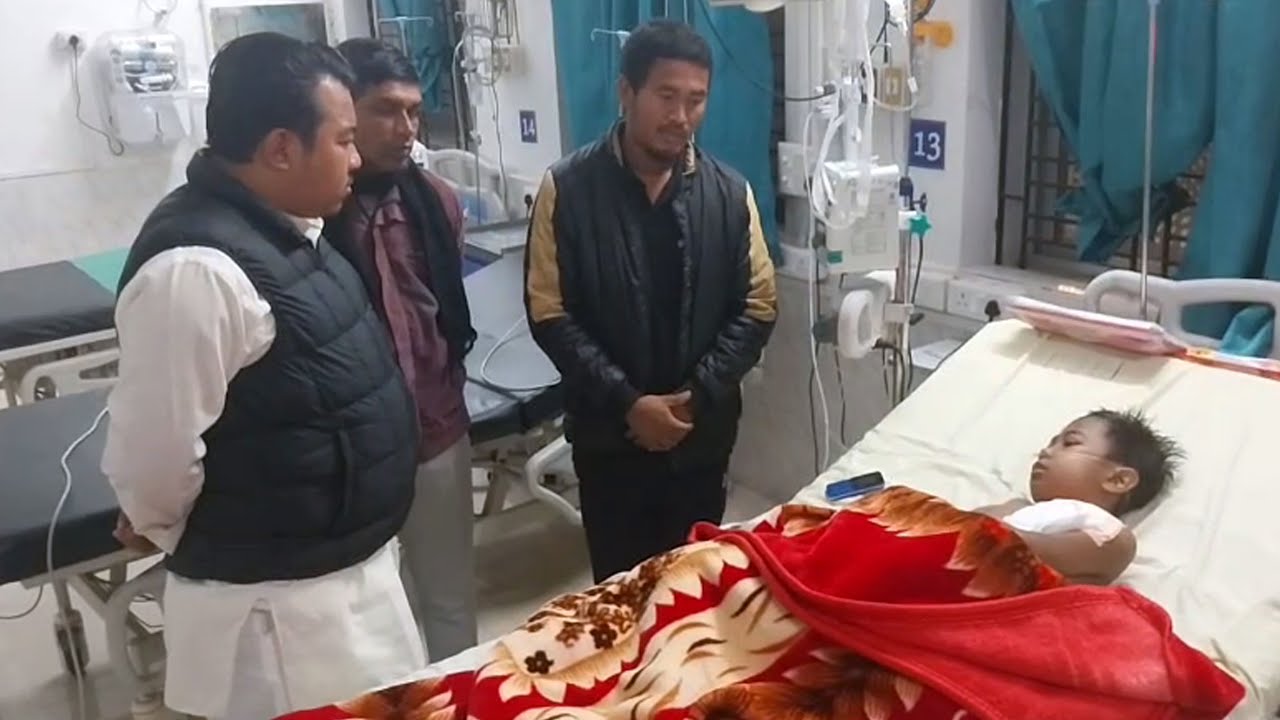 GB Hostpitalni ICU Kwlaijak Mandwi Lalit Bazar Amchaini Sayan no Chubachu Khlaikha Bipin Debbarma