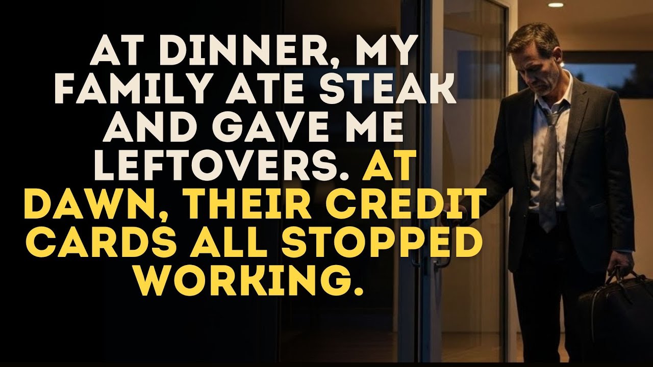 I Came Home From a Business Trip — And My Family Ate Steak While I Got Leftovers