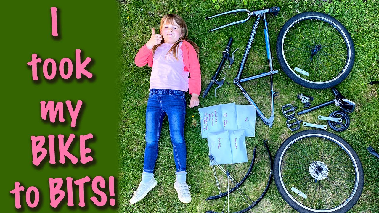KIDS BIKE REFURB on a BUDGET - Stripping down an #Islabikes Beinn
