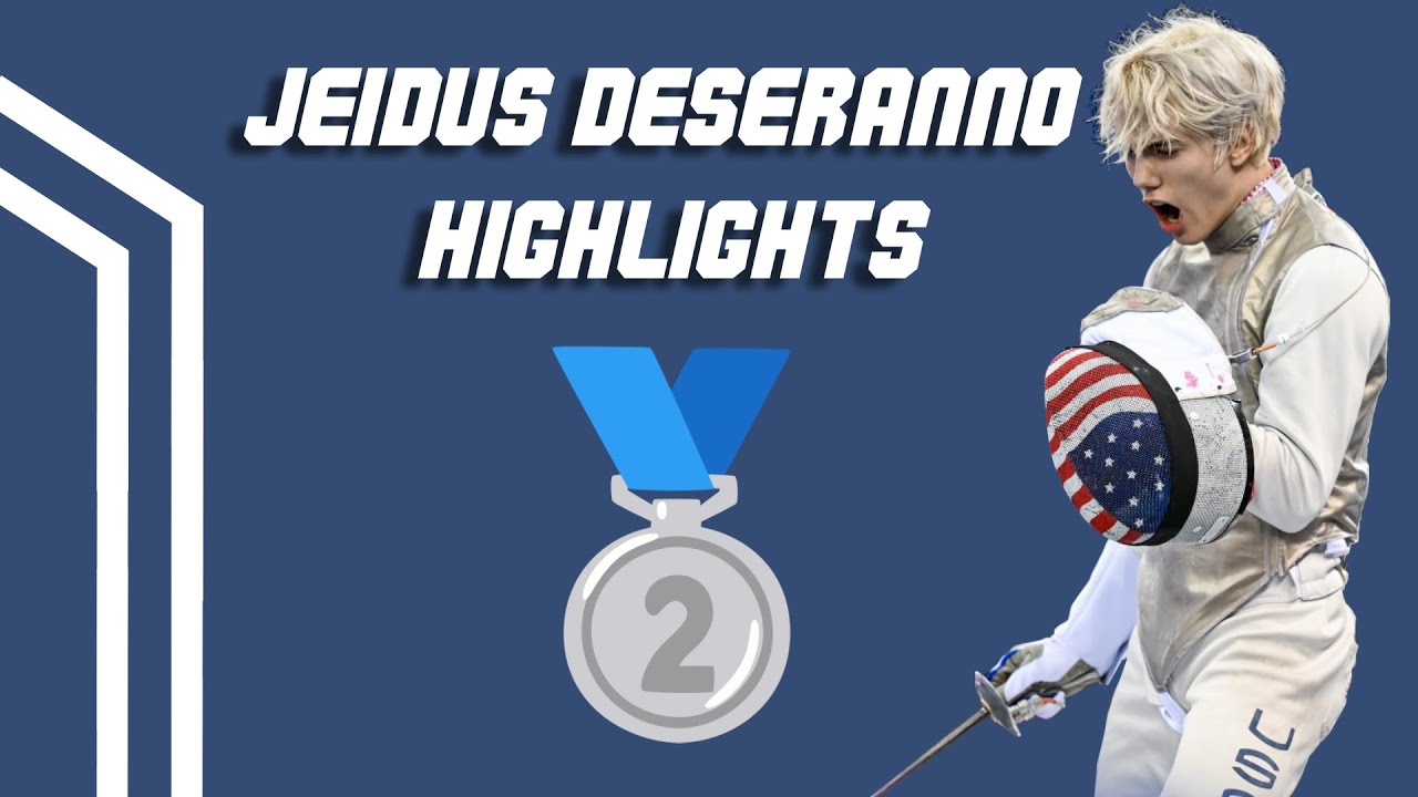 Jeidus Deseranno Highlights | Foil Fencing