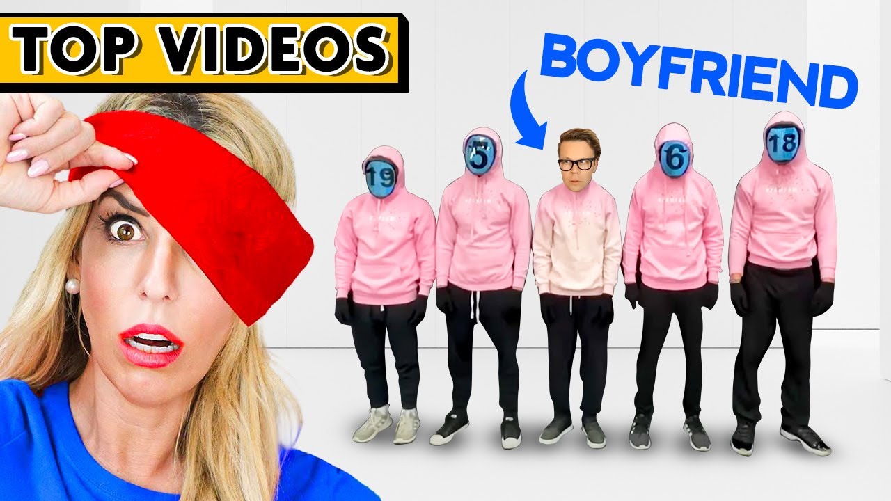 Blindfold Guessing Game Challenges! **emotional** | Rebecca Zamolo