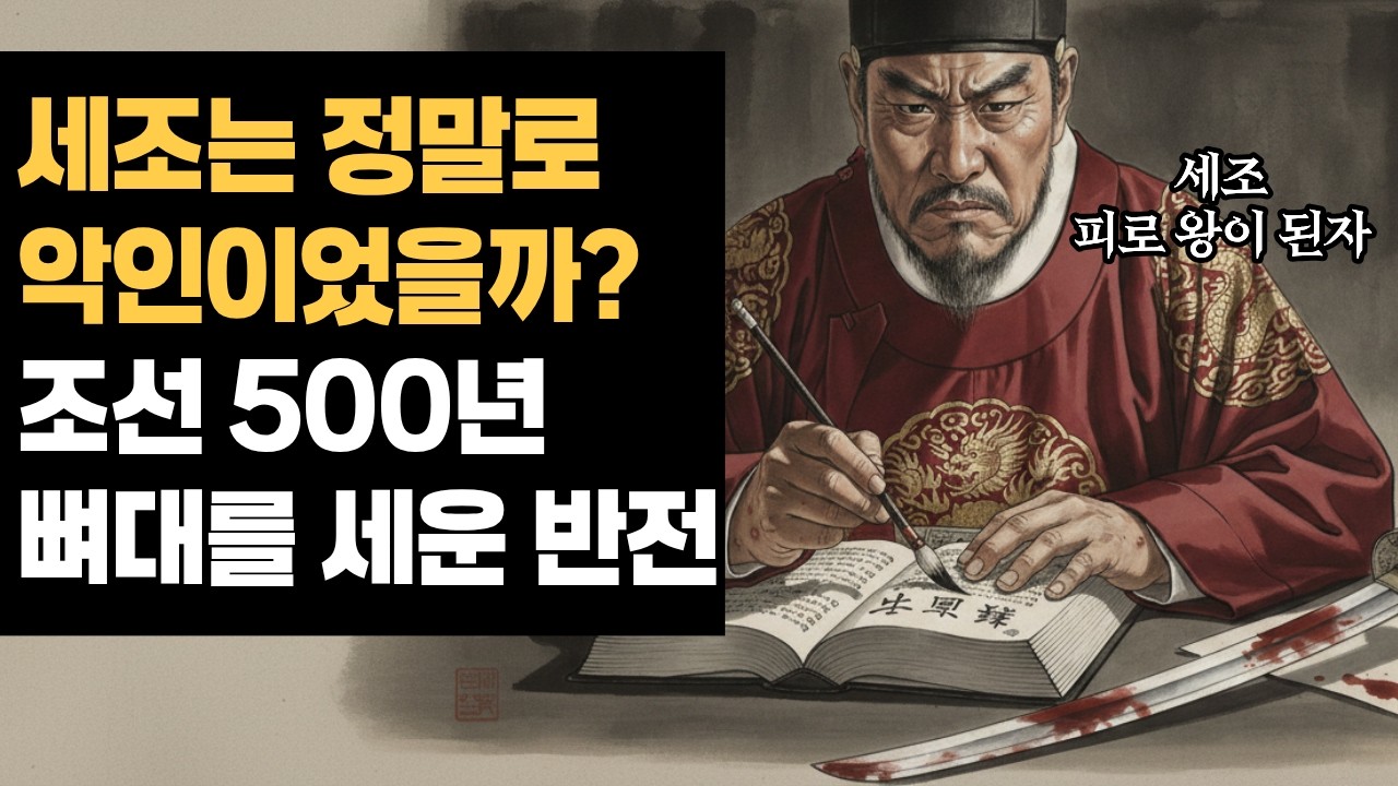 조카 죽인 나쁜 왕? 우리가 몰랐던 세조의 실무 능력