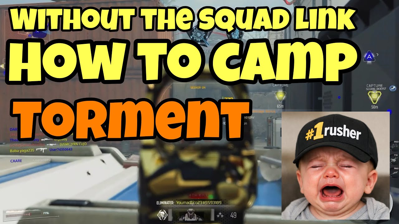 BO7: Как устроить серию убийств без Squadlink! Как устроить засаду в Torment?