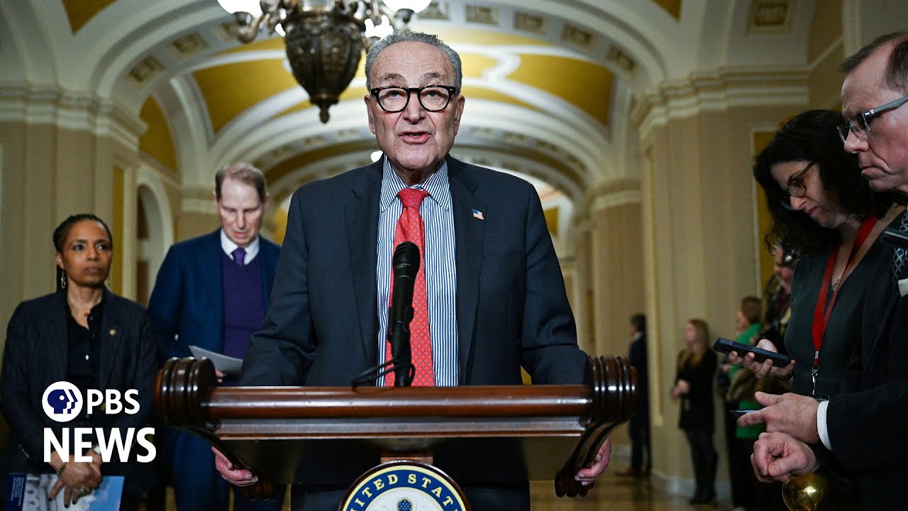 WATCH LIVE: Schumer reacts after both health care cost bills fail in the Senate