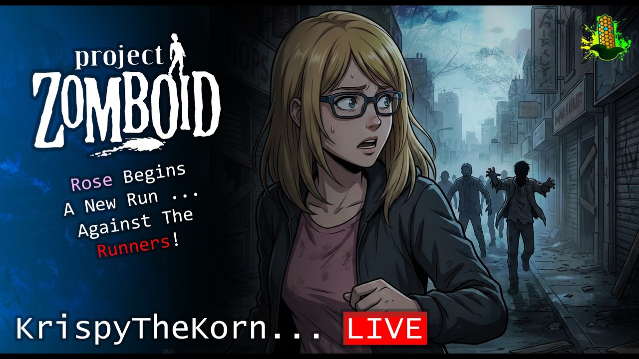 A New Rose Run ... With Runners?!! Project Zomboid 1440p