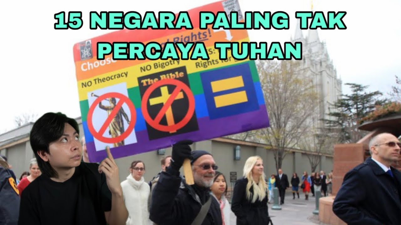 15 Negara Paling Tak Percaya Tuhan