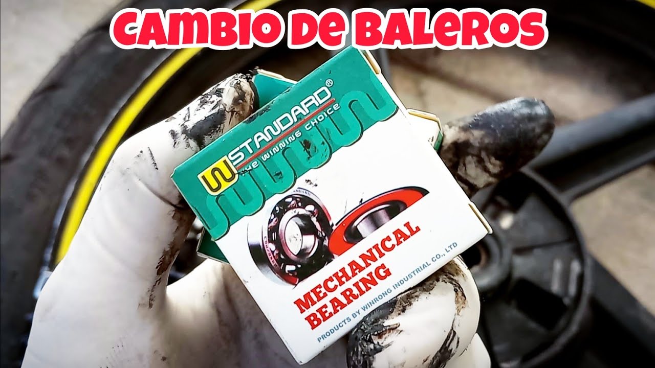 ASÍ se CAMBIAN los BALEROS de la LLANTA de una MOTO FT150 ITALIKA