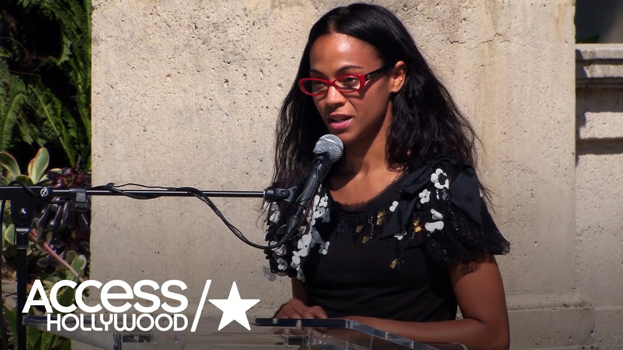 Zoe Saldana's Moving Tribute To Her Late 'Star Trek' Co-Star Anton Yelchin | Access Hollywood