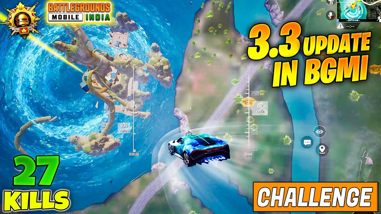 😱 OMG !! 3.3 UPDATE & NEW AQUA MAN MODE IS HERE IN BGMI || BEST SECRET TRICKS GAMEPLAY IN NEW MODE