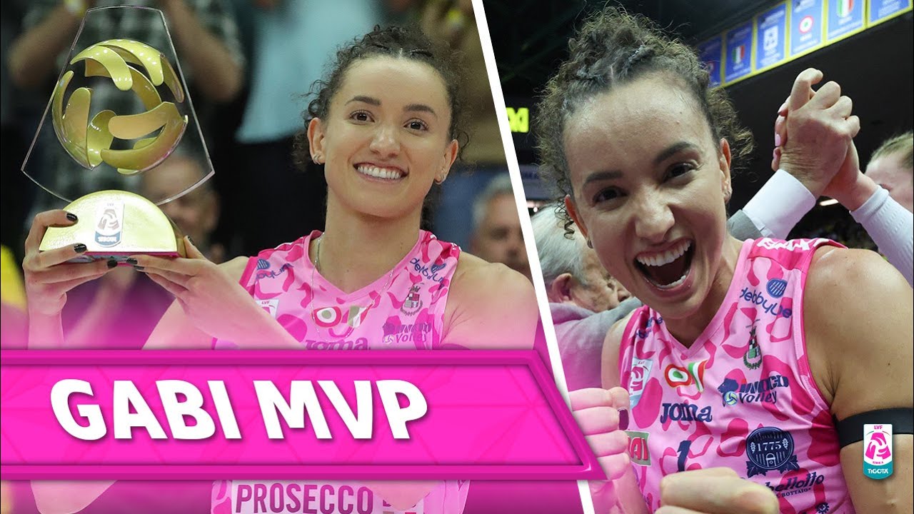 GABI MVP OF THE FINALS SCUDETTO! All points in Game-3 in Conegliano - Milano | LVF 24/25