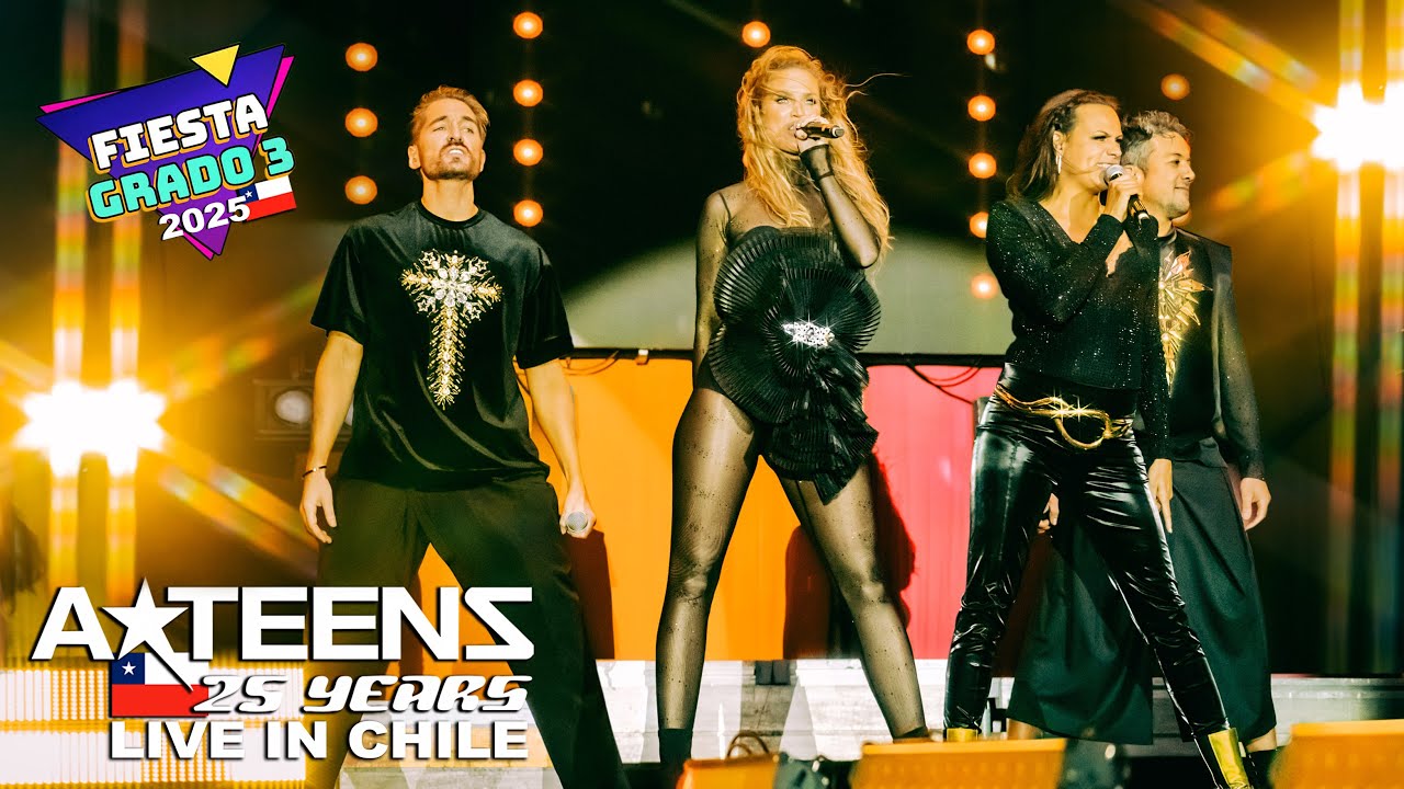 ATEENS Live in CONCEPCION CHILE 2025 (Full Show Fan Experience) Fiesta Grado 3 12.01.25 #ATeens #90s