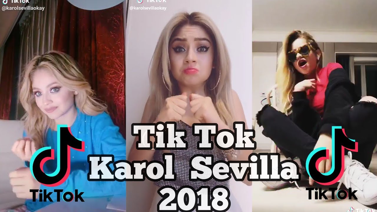 Los primeros Tik Tok de Karol Sevilla, 2018