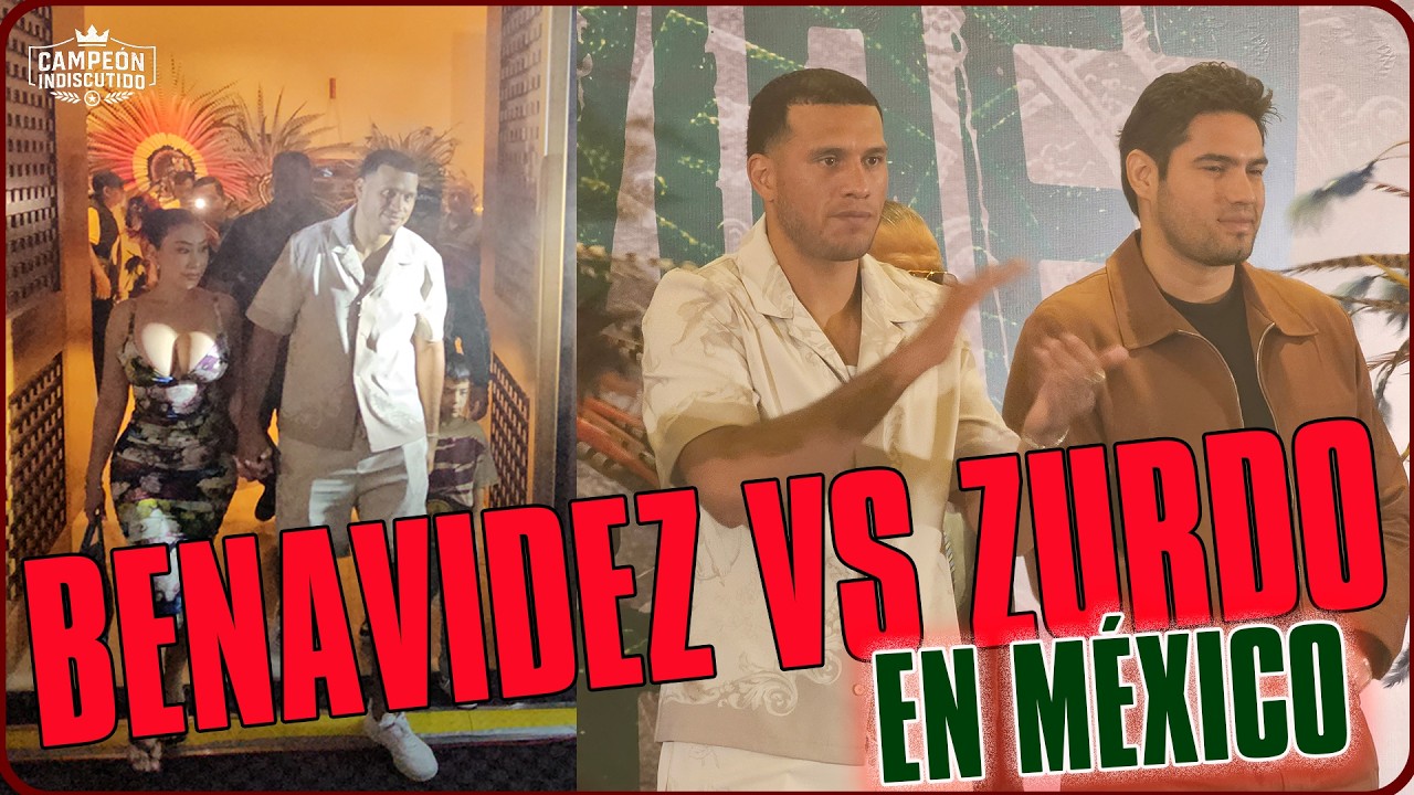 BENAVIDEZ VS ZURDO RAMÍREZ: ASÍ FUE SU ENCUENTRO EN MÉXICO