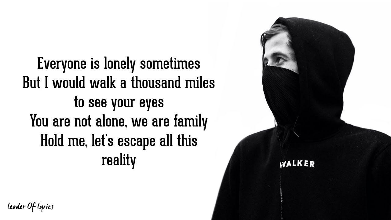 Alan Walker - UNITY (Lyrics) ft. Walkers