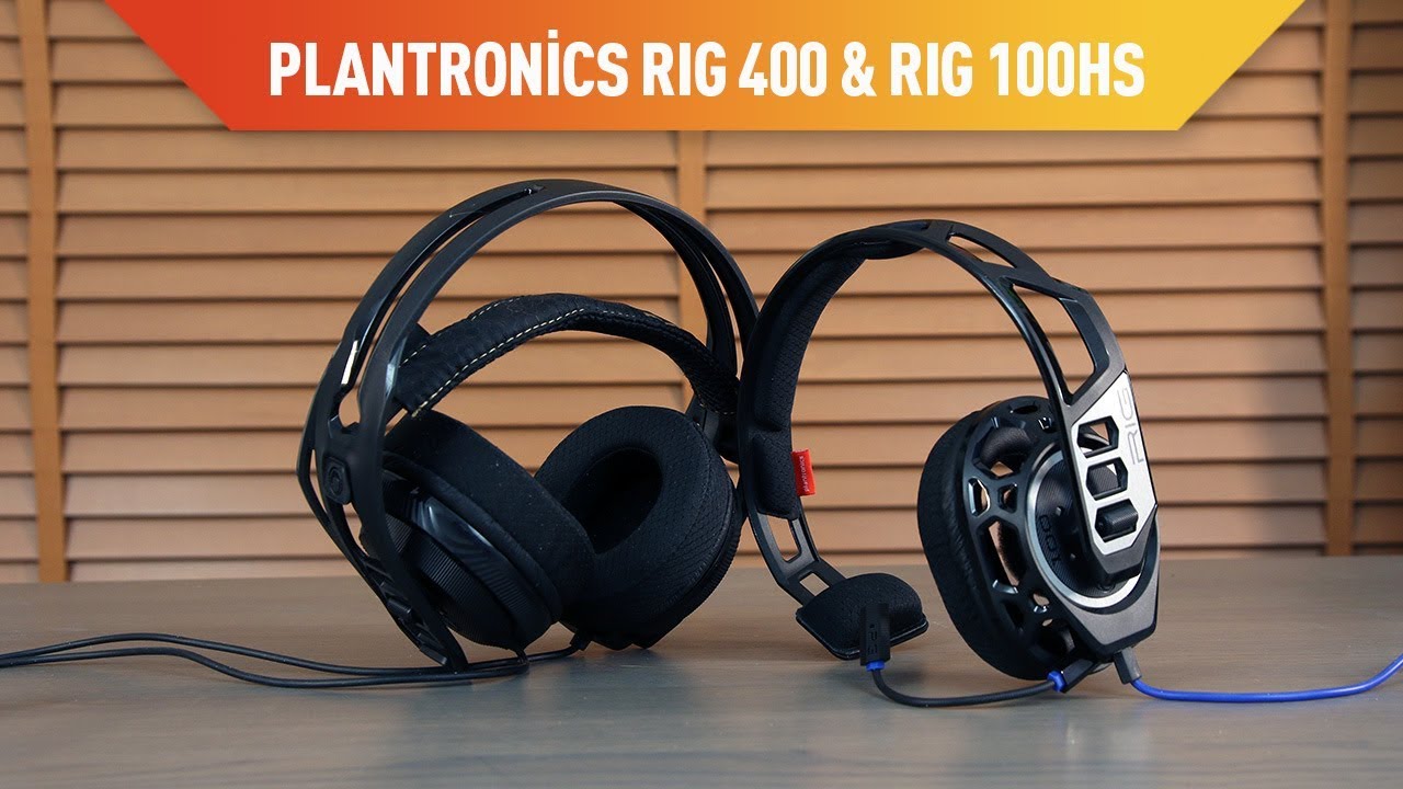 Plantronics RIG 400 & RIG 100HS Oyuncu Kulaklığı İncelemesi
