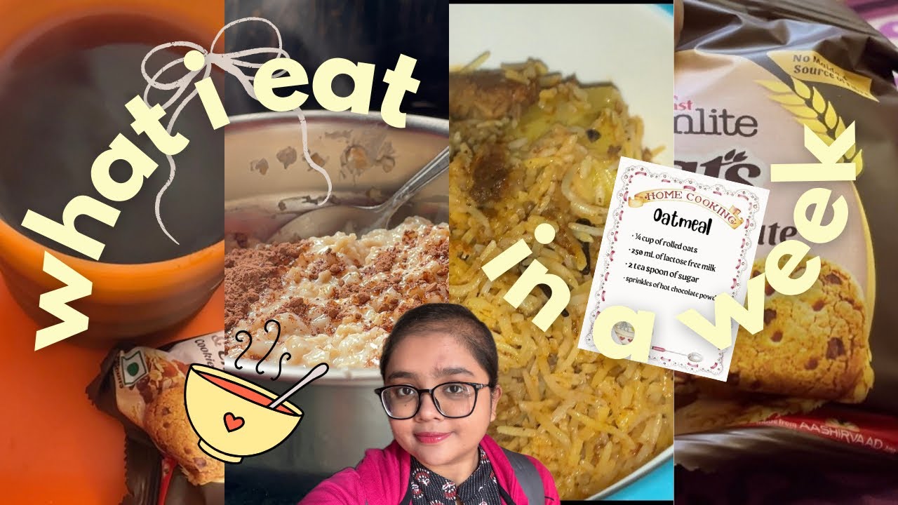 🌿 Healthy Week Eating | What I Eat in a Week 🍵🍚🥣 | Simple Indian Diet + Snacks ✨