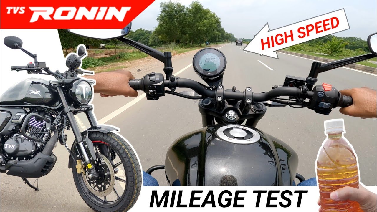 🚀 TVS Ronin Mileage Test 2025 ⛽| Tvs Ronin 2025 New Model Mileage Test | Tvs Ronin 2025 New Model