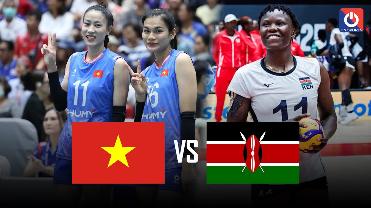 Full 4K | VIỆT NAM vs KENYA | Không Bích Tuyền Thì đã có Như Quỳnh gánh team tuyển Việt Nam