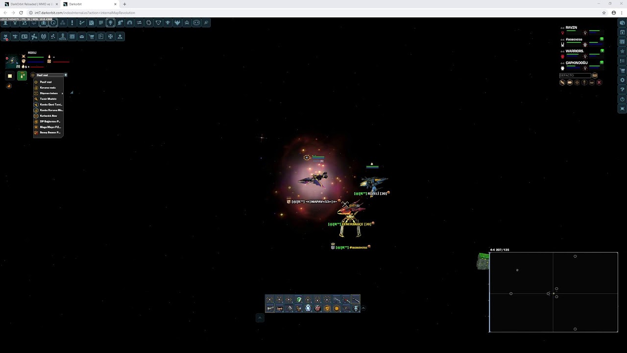 DarkOrbit - GE3 Babalar Onlıne :)