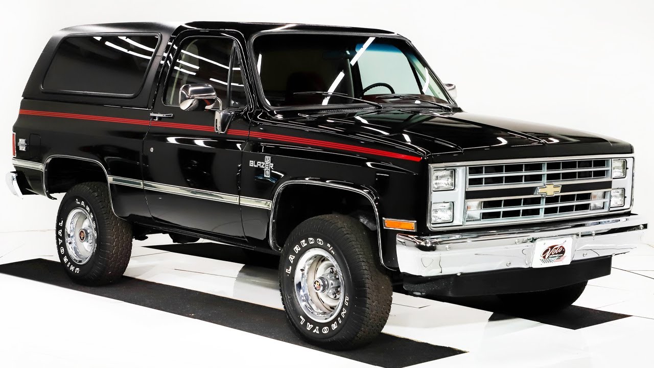 1987 Chevrolet Blazer K5 Silverado for sale at Volo Auto Museum (V21675)