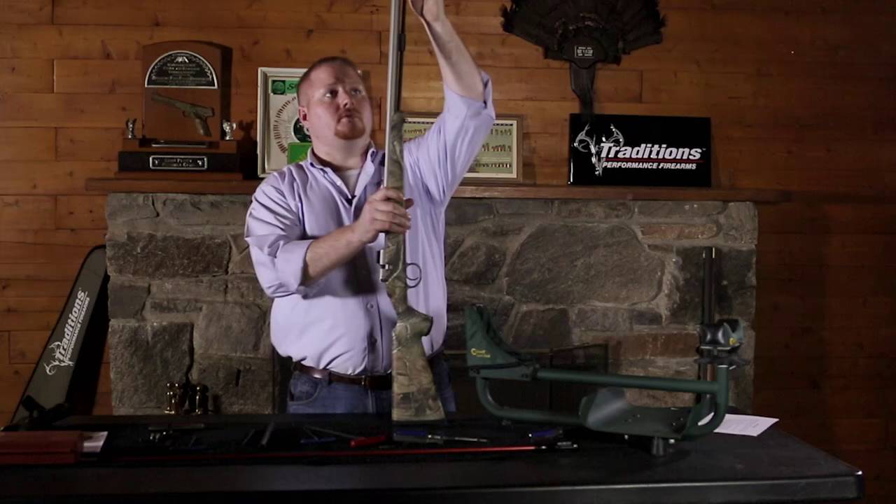 Видеосерия Traditions Firearms — Как разобрать дульнозарядное ружье Traditions с затворным механи...