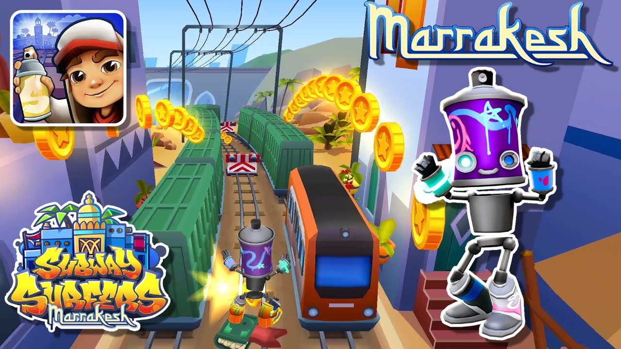 Subway Surfers Marrakesh 2024 NEW UPDATE with Spraybot Fan Special