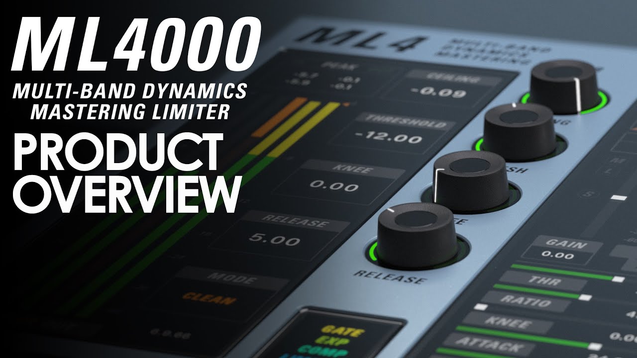 ML4000 Mastering Limiter - Product Overview