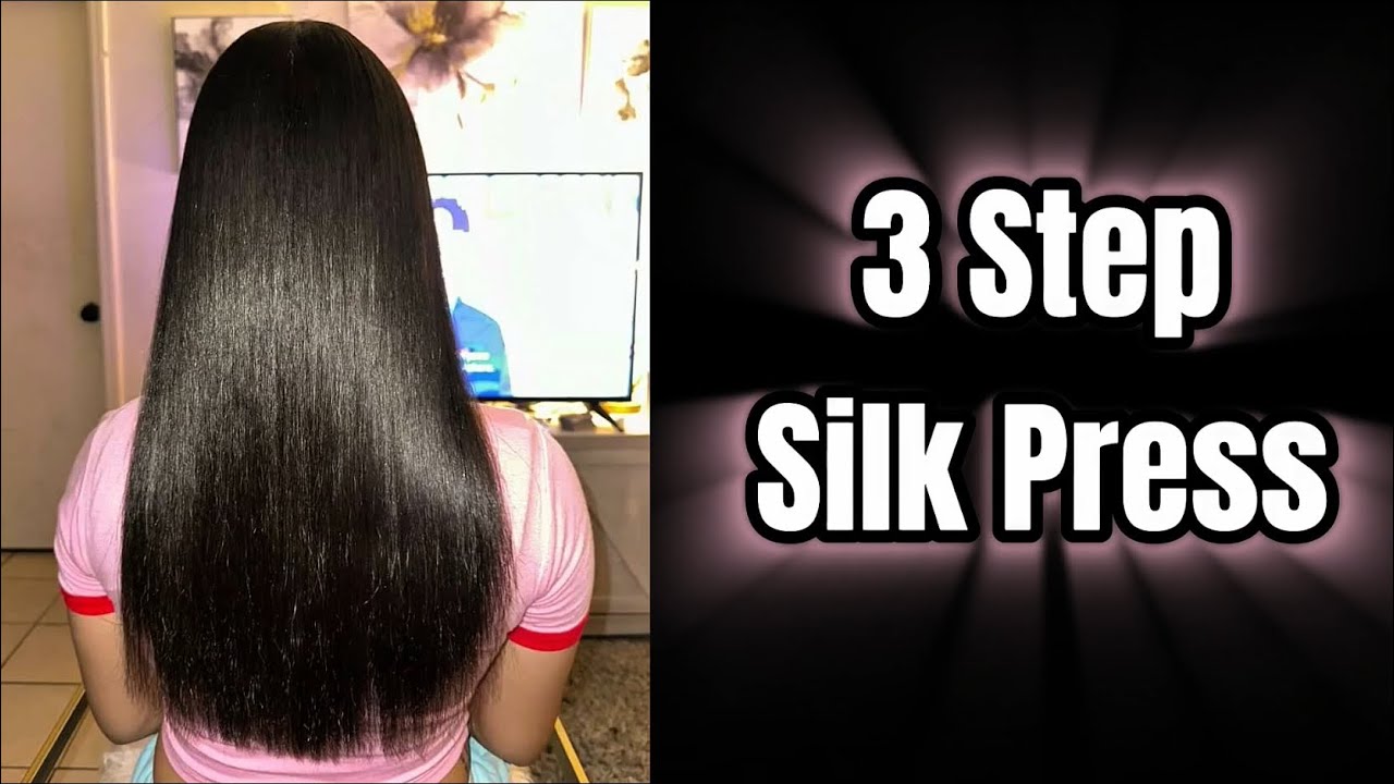 How to get curly hair bone straight | Step by Step
