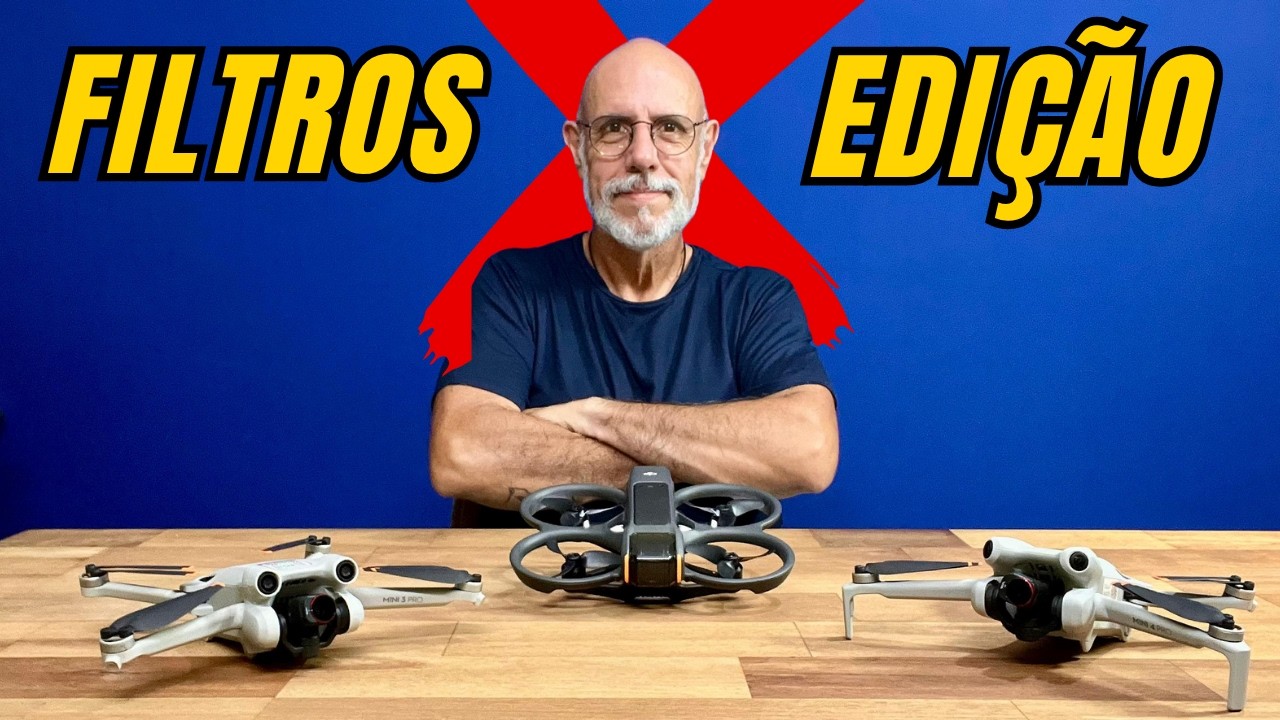 Pare de comprar LUT para os VÍDEOS do seu DRONE com essas técnicas.