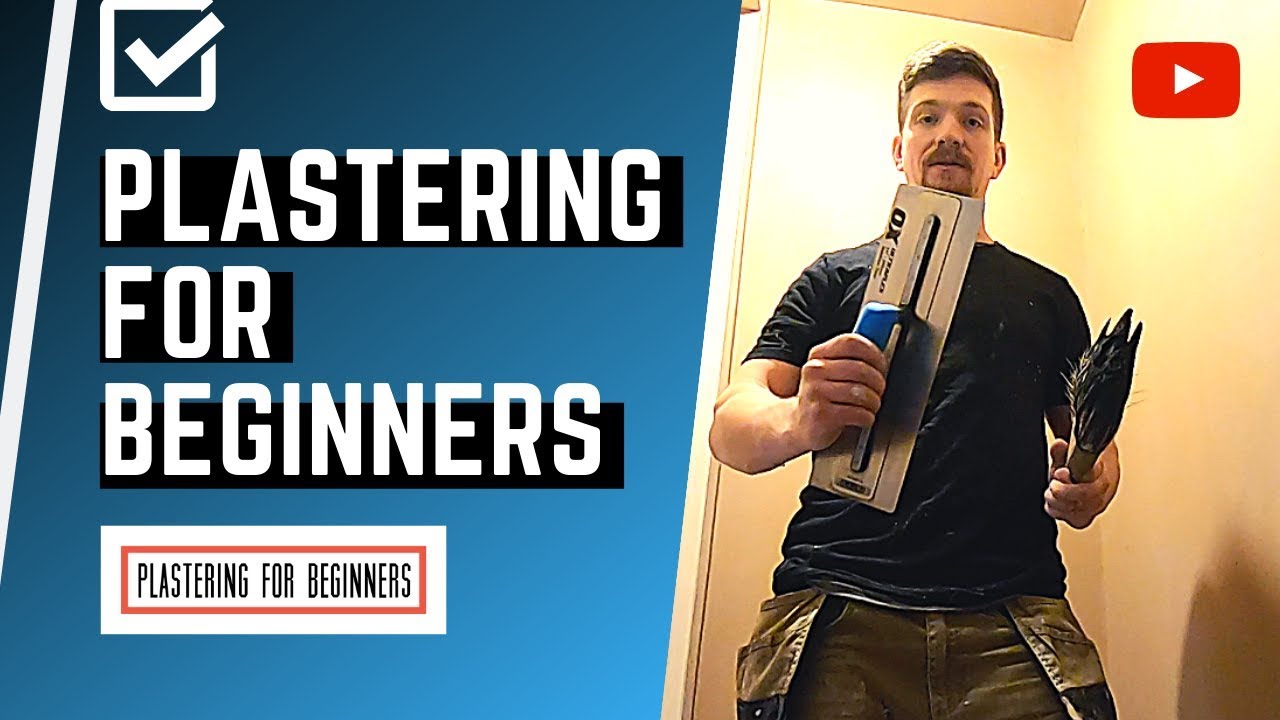 Learn How To Plaster A Wall For Beginners (START TO FINISH)